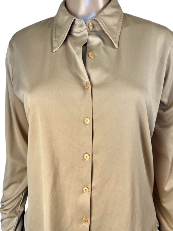 Naf Naf Blouse Champagne kleur Naf Naf Blouse Champagne kleur