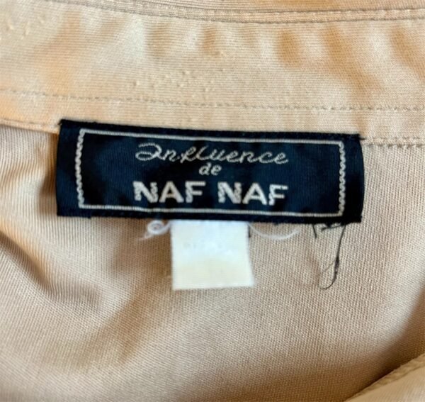 Naf Naf Blouse Champagne kleur Naf Naf Blouse Champagne kleur