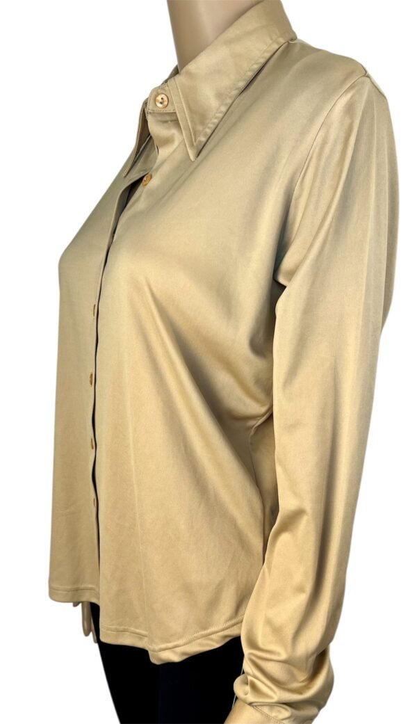 Naf Naf Blouse Champagne kleur Naf Naf Blouse Champagne kleur