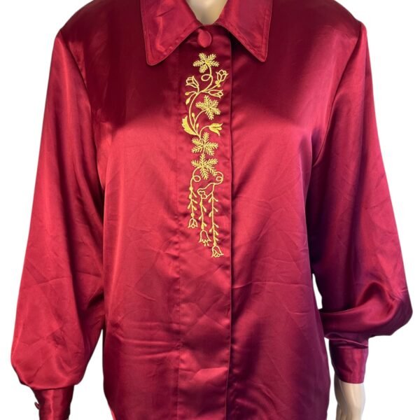 Opera-by-Richards-Bordeaux-Rood-borduursel-maat-L