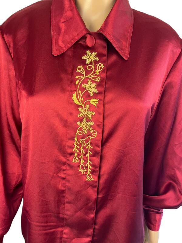 Opera-by-Richards-Bordeaux-Rood-borduursel-maat-L