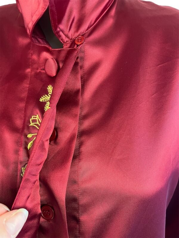 Opera-by-Richards-Bordeaux-Rood-borduursel-maat-L