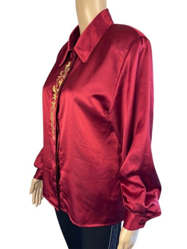 Opera-by-Richards-Bordeaux-Rood-borduursel-maat-L