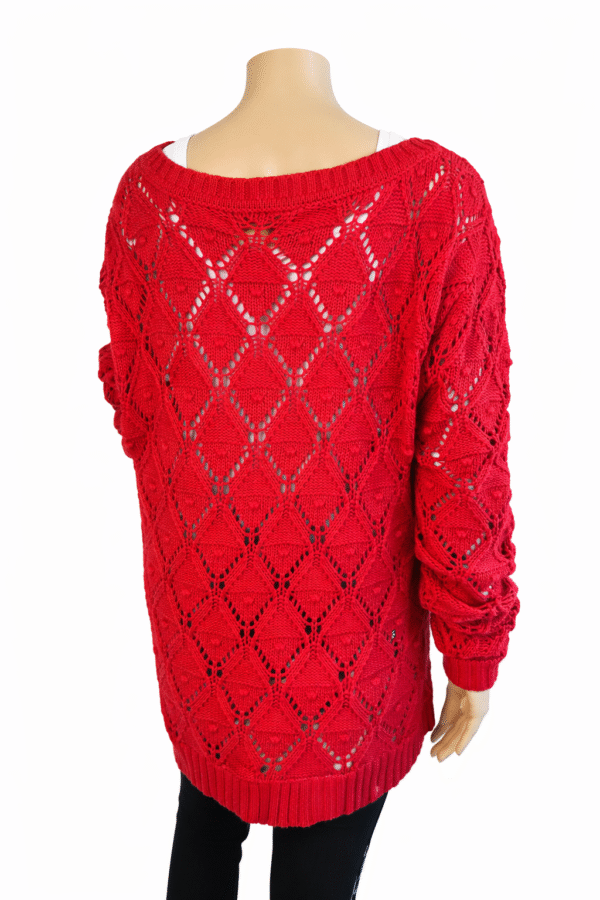 Tommy Hilfiger Open Knit Trui Maat L/G