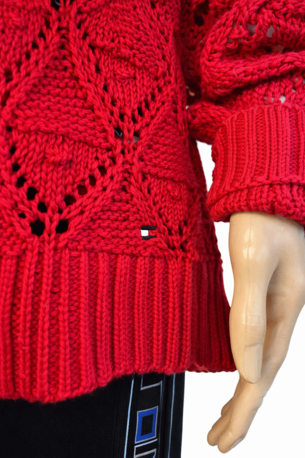 Tommy Hilfiger Open Knit Trui Maat L/G