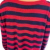 Tommy Hilfiger gestreepte trui L rood blauw Pima katoen