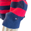 Tommy Hilfiger gestreepte trui L rood blauw Pima katoen
