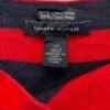 Tommy Hilfiger gestreepte trui L rood blauw Pima katoen