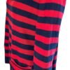 Tommy Hilfiger gestreepte trui L rood blauw Pima katoen