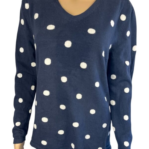 TH0008-stippen-navy-katoen-maat-L-front Tommy_Hilfiger_stippen-navy-katoen-maat-L-waslabel